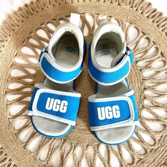 UGG Delta Blue Children's Sandals Size 12 - Picture 3 of 11
